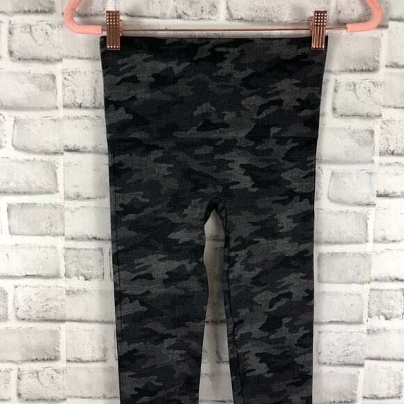 Spanx Look at Me Now Leggings Heather Camo S NEW - Picture 6 of 11